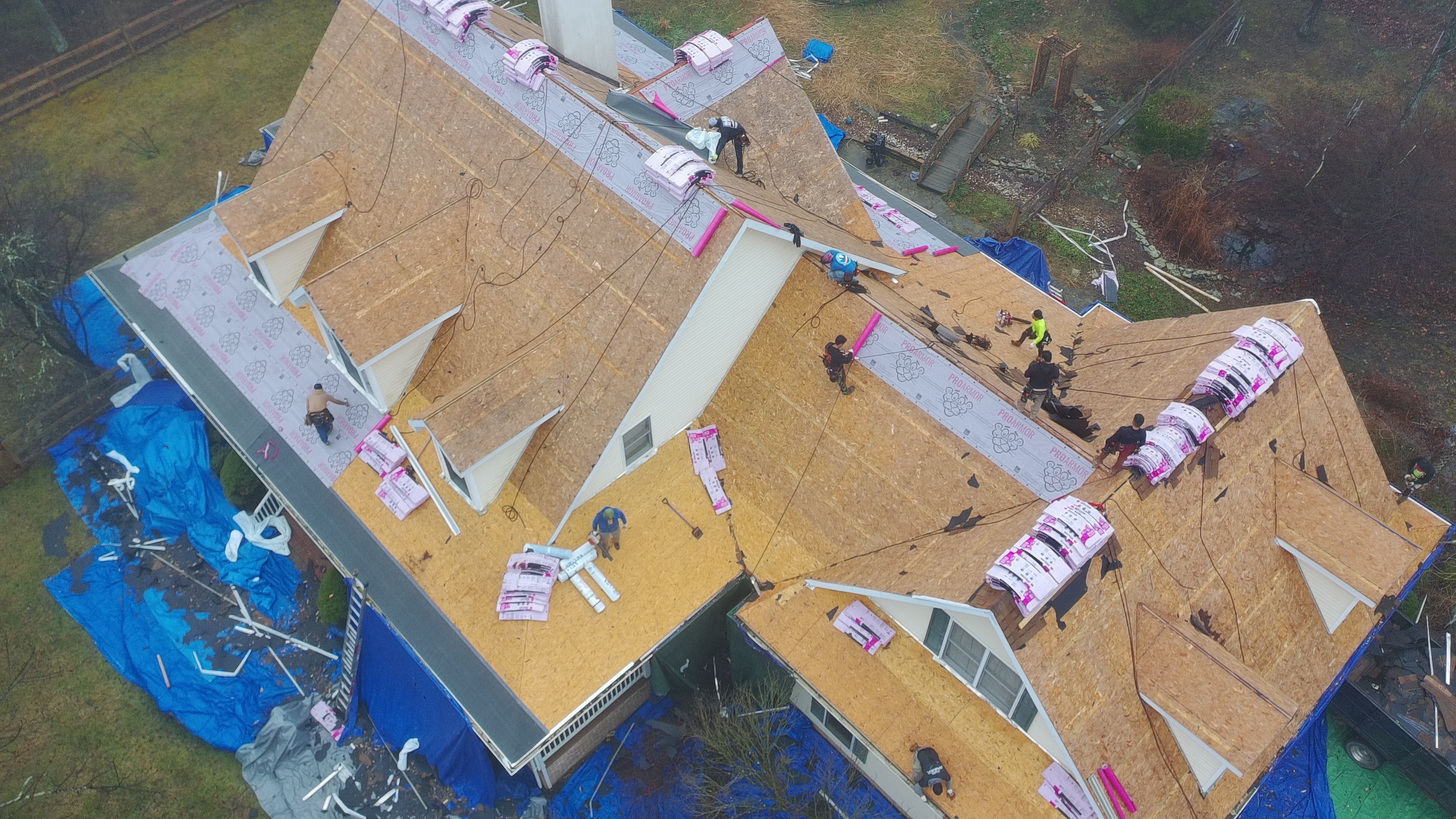 Roof before replacement